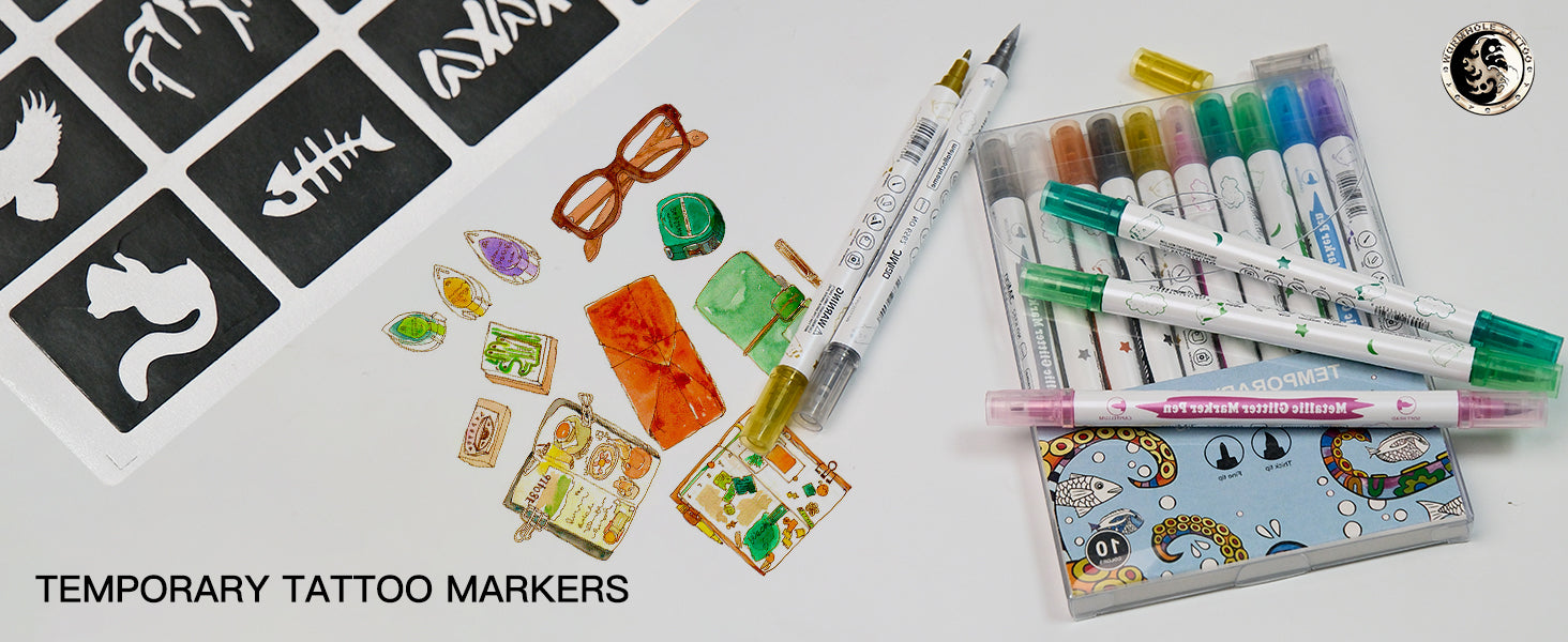 Temporary Tattoo Markers for Skin Marker Pen WTK265