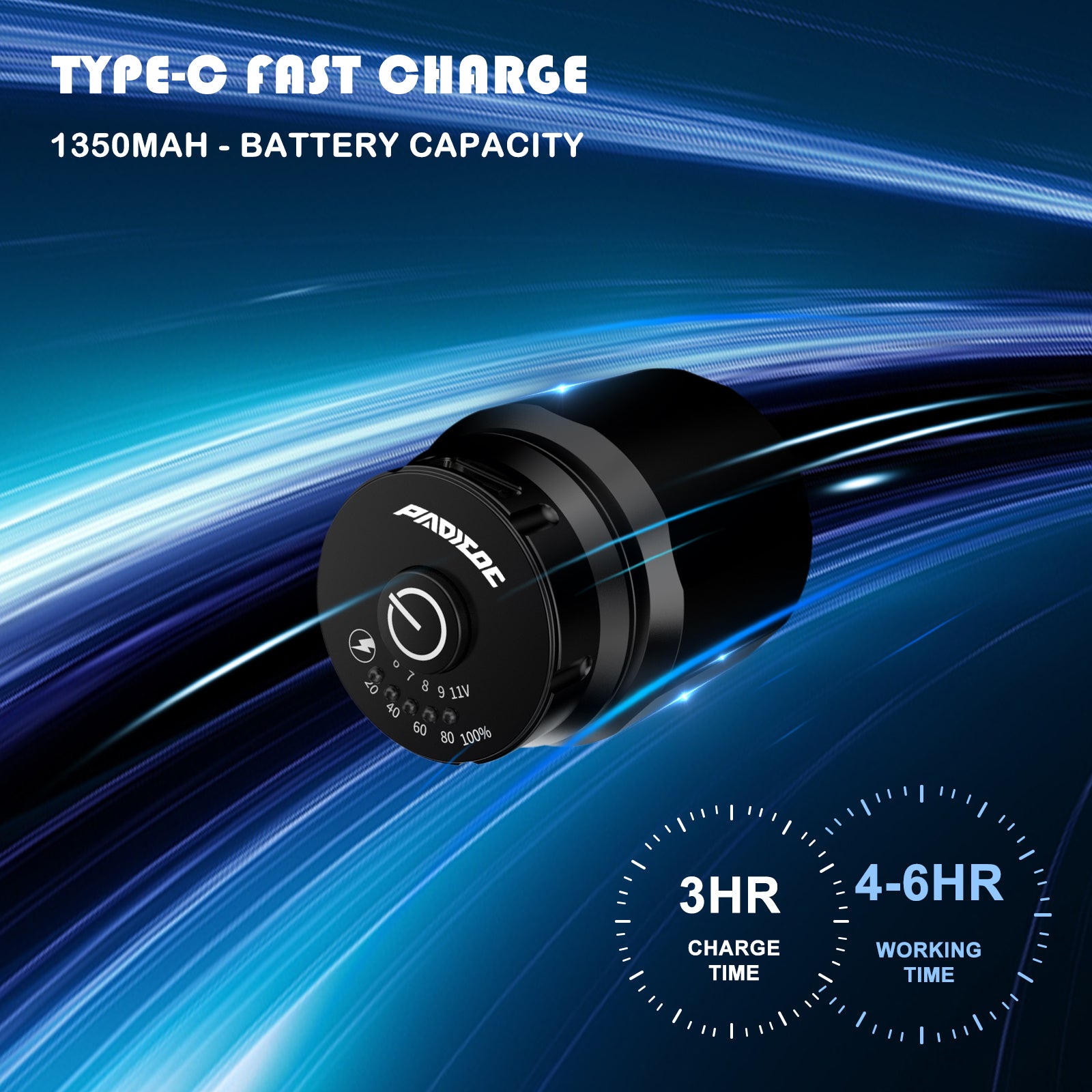 Wireless Tattoo Power Supply WB10