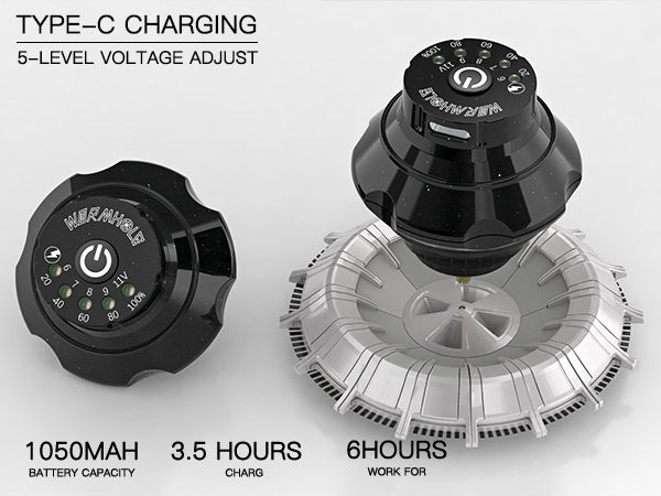 Wireless Tattoo Machine Kit for Tattoo Beginner Practice & Dotwork WTK232