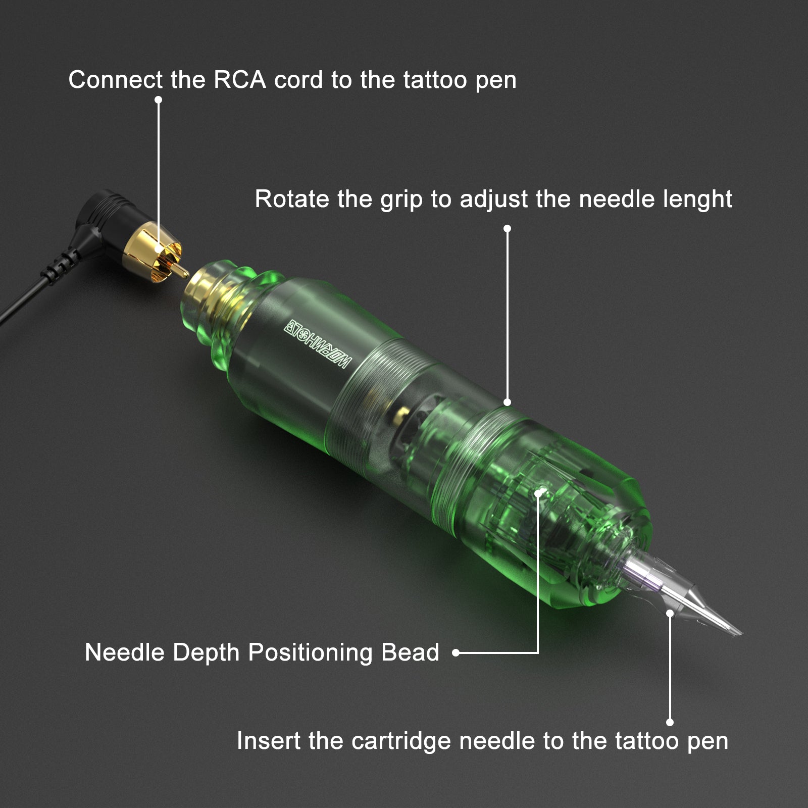 Tattoo Kit for Beginners and Tattoo Artists WTK159