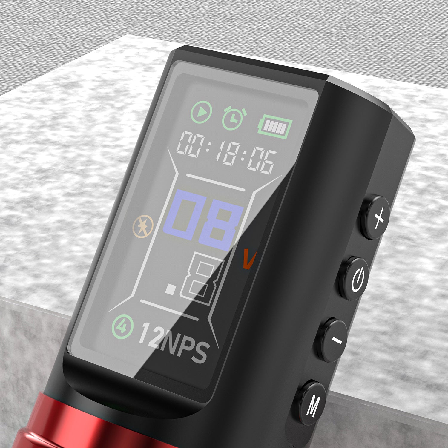 Wireless Multi-function Precison Tattoo Pen Machine With 7 Stroke Length | Wormhole Pro Bootes