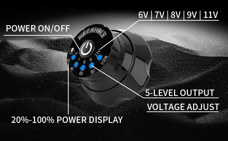 Wireless Tattoo Kit with Wireless Power Supply WTK248