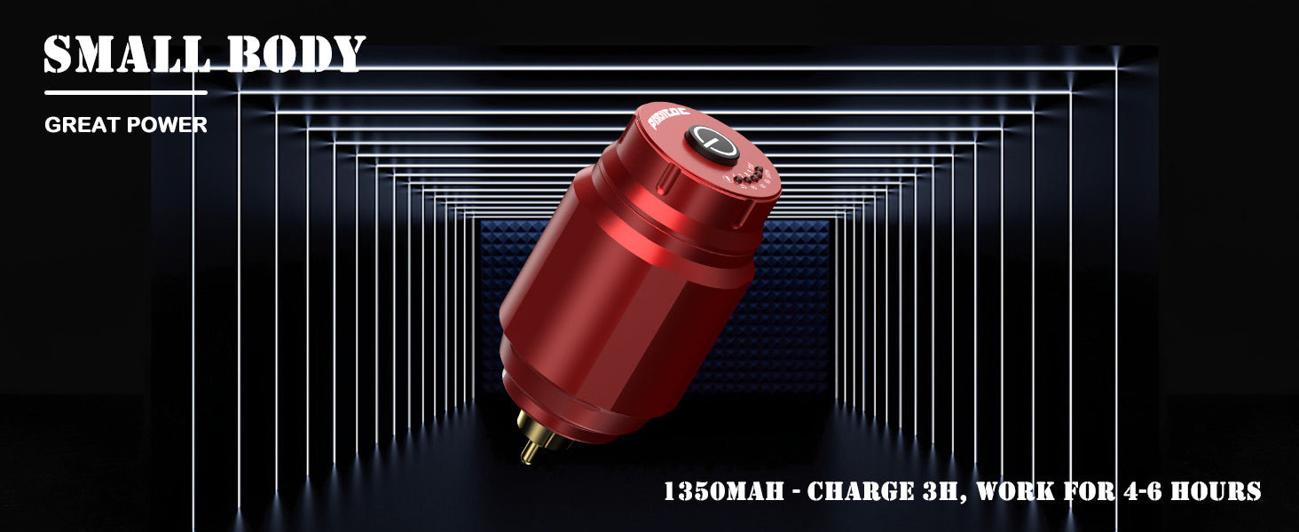 Wireless Tattoo Power Supply WB10