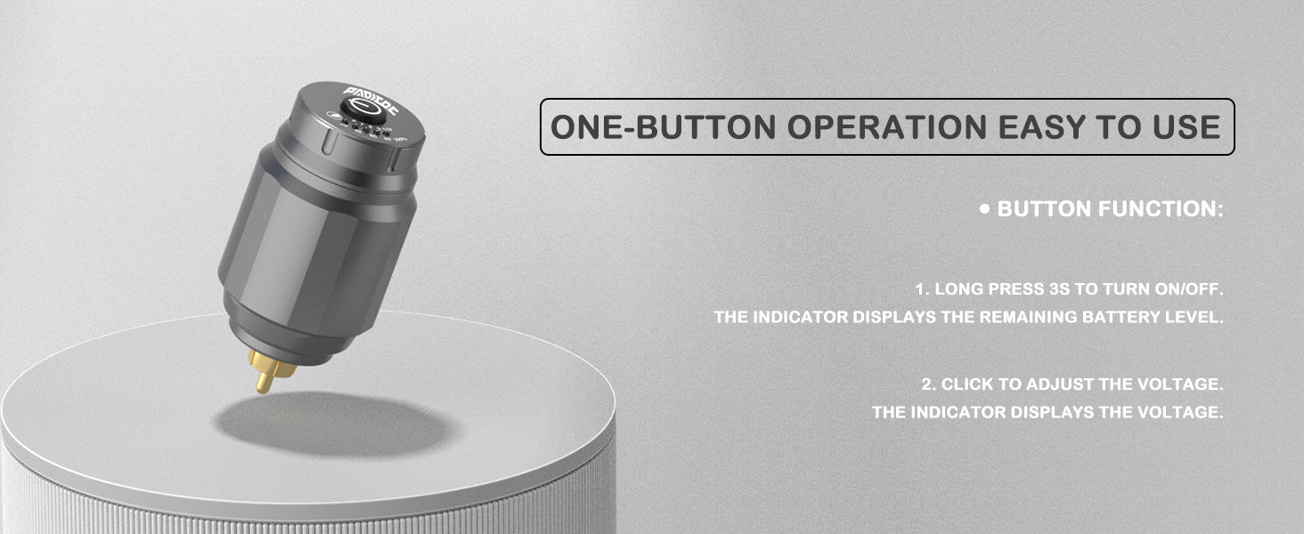 Wireless Tattoo Power Supply WB10