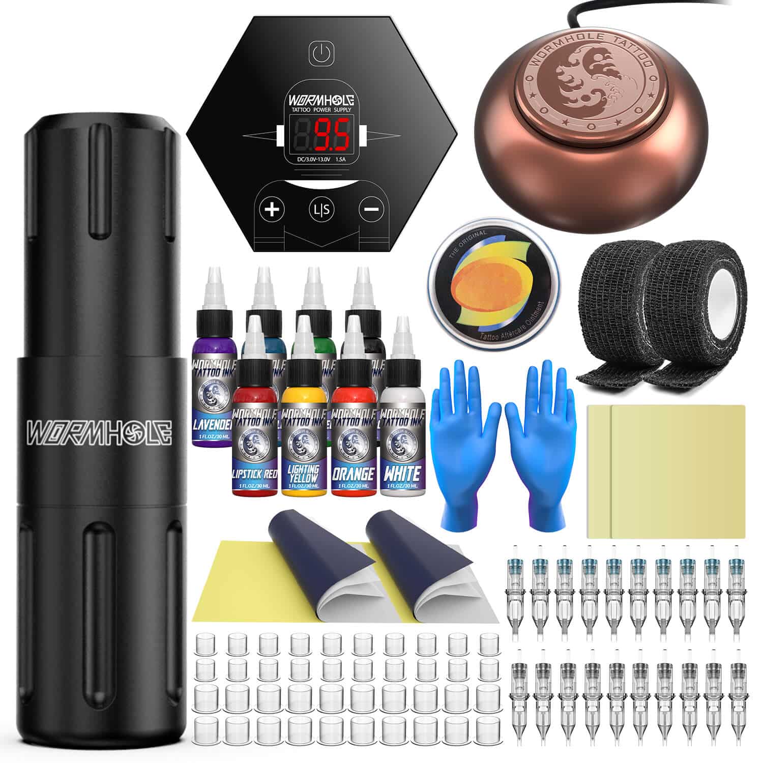 Tattoo Machine Kit with Tattoo Ink