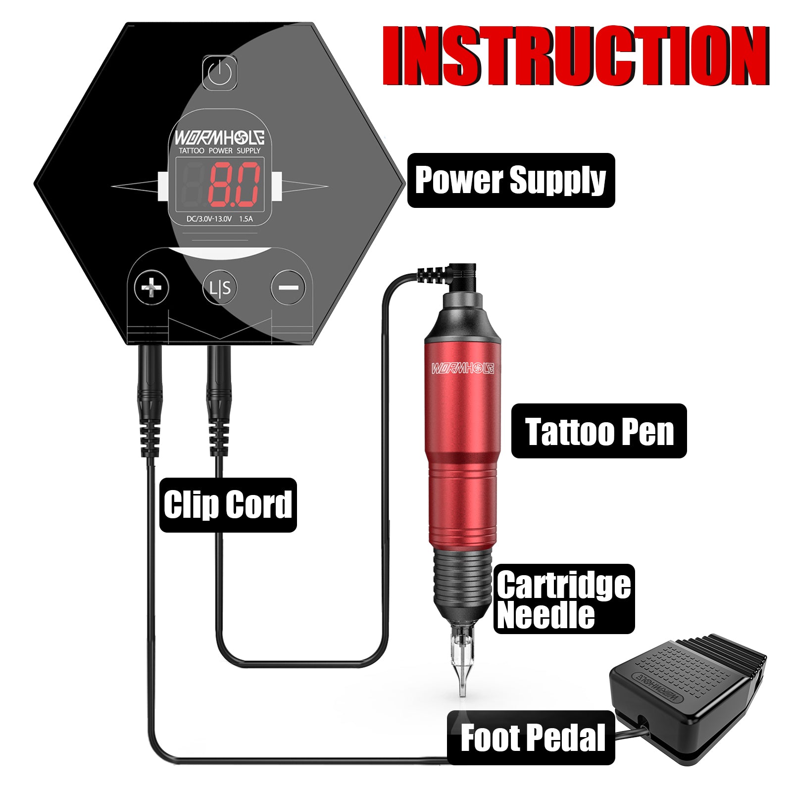 Tattoo Pen Kit Tattoo WTK100