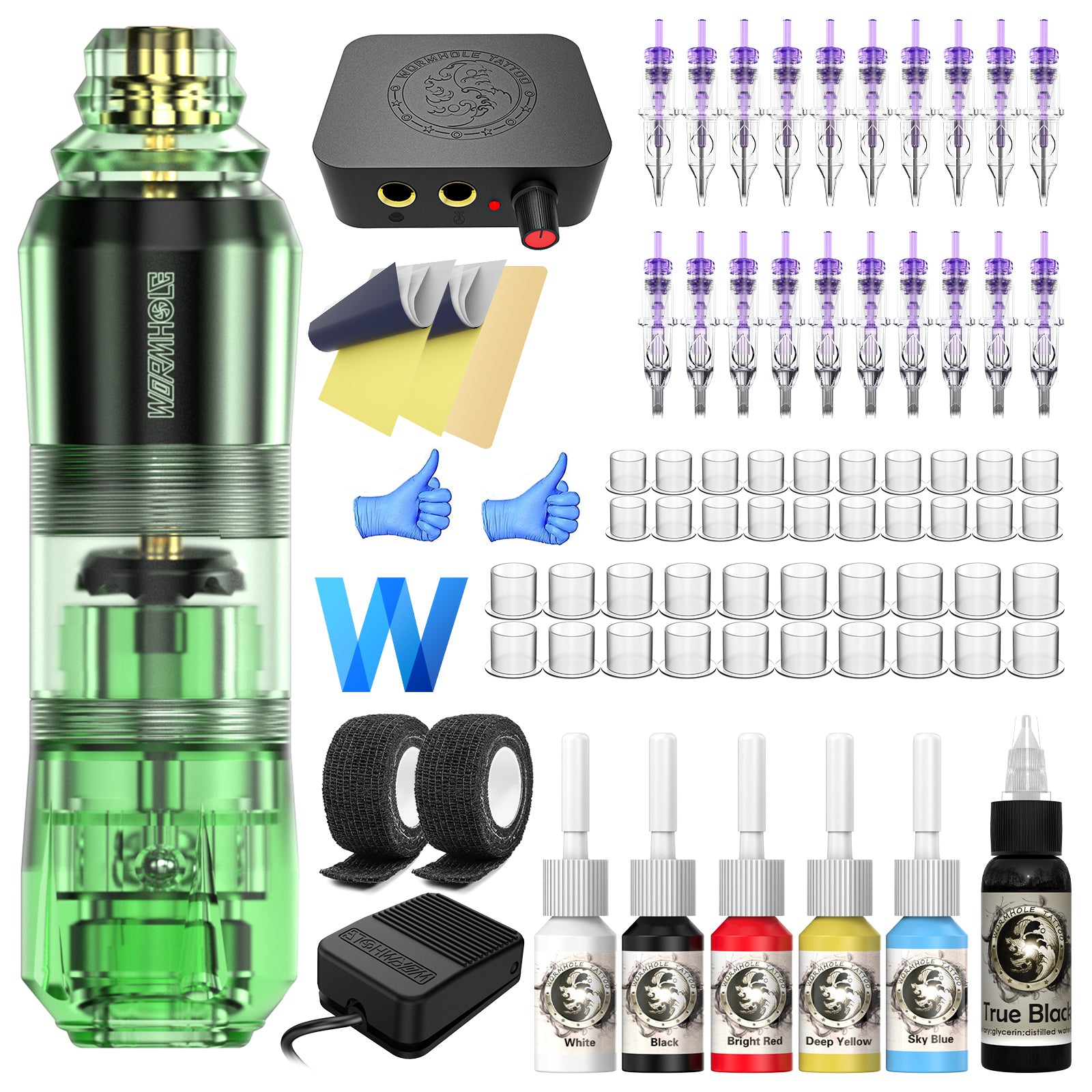 Tattoo Kit for Beginners and Tattoo Artists WTK159